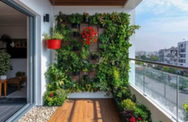 Crear pequeños jardines verticales